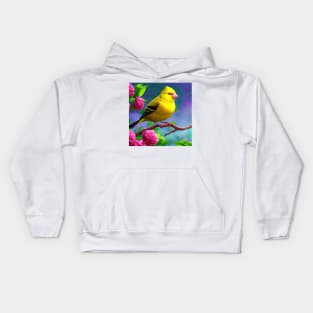 canary flower Kids Hoodie